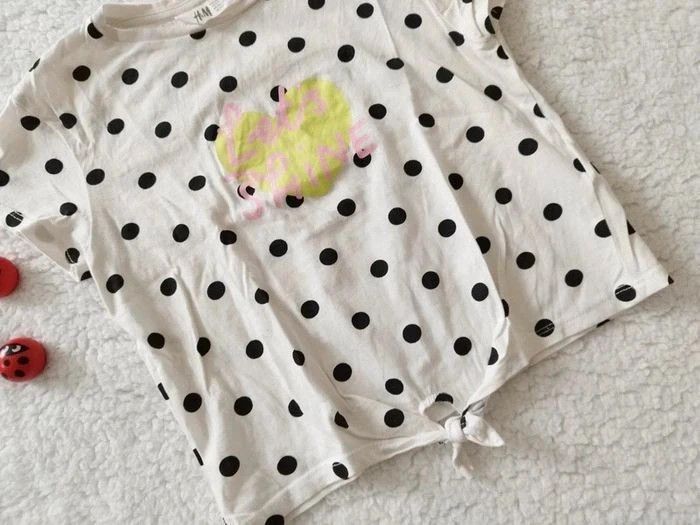 🦋 T-shirt manche courte petite fille 🦋 - photo numéro 2