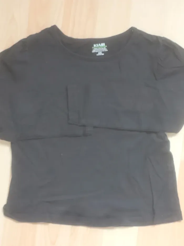 Lot t-shirts col rond manches longues 6ans kiabi - photo numéro 4