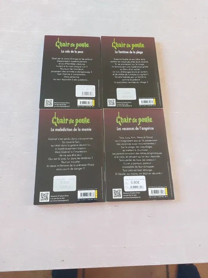 Lot de 4 chair de poule - photo numéro 2