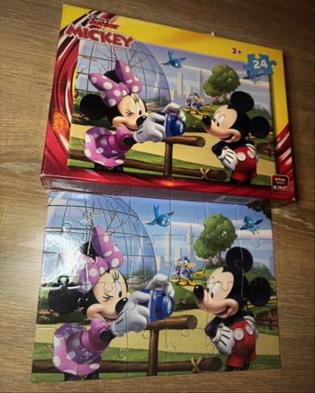 Puzzle Mickey et Minnie Disney