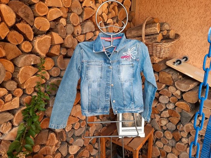 Veste en jean 14 ans très bon etat - photo numéro 9