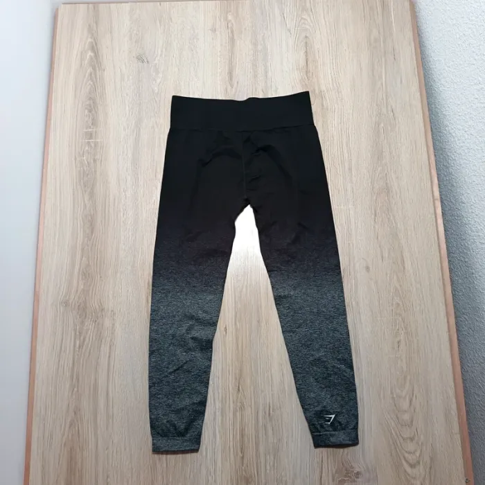 Legging gymshark femme XL noir gris - photo numéro 4