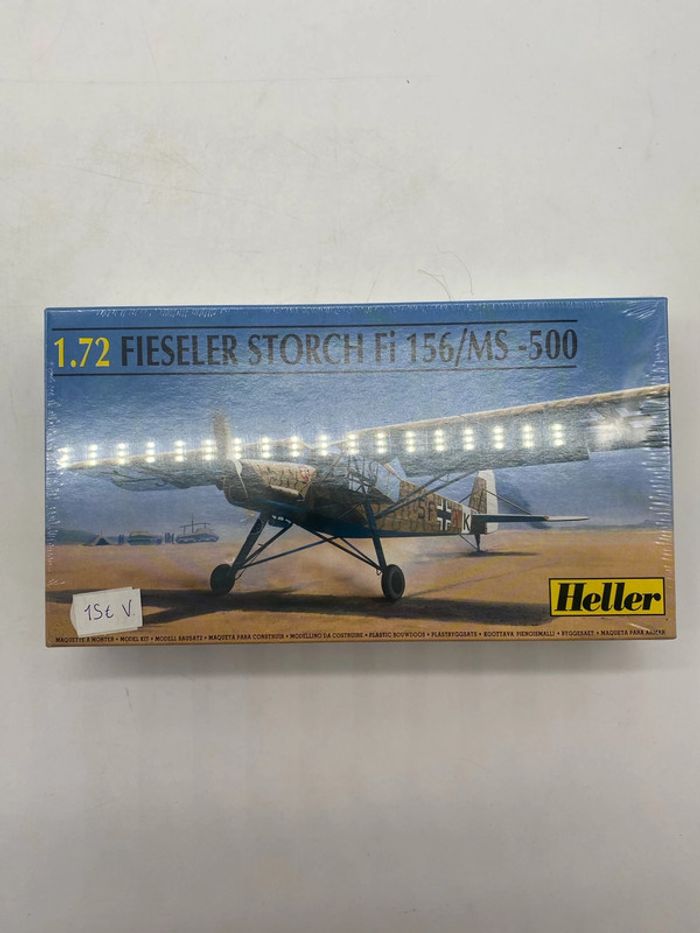 Heller maquette Fieseler Storch Fi 156/MS -500