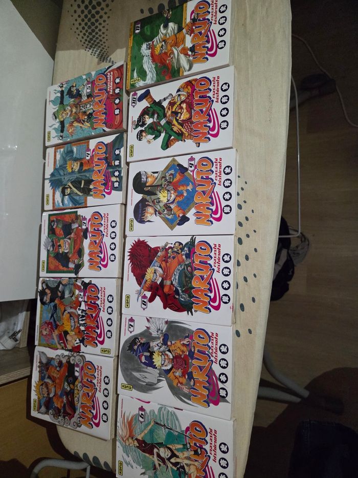 Lot manga Naruto tomes 1 à 11 - photo numéro 2