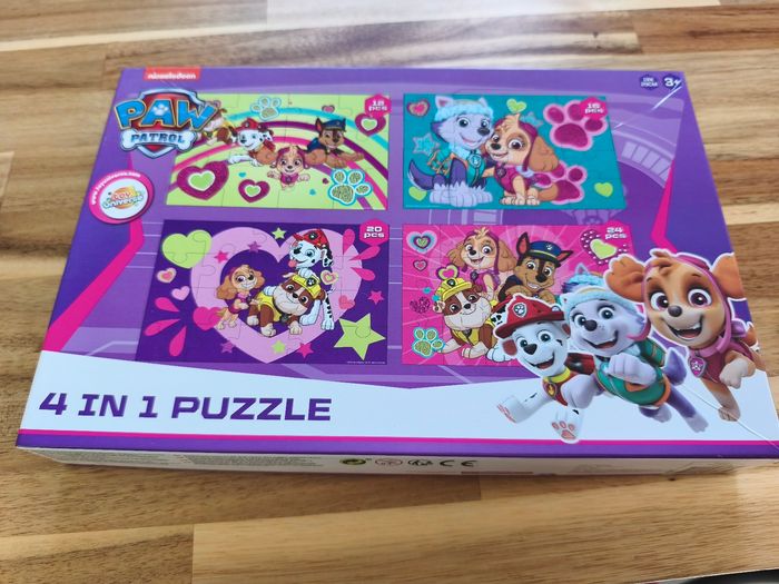4 Puzzles Pat'Patrouille
