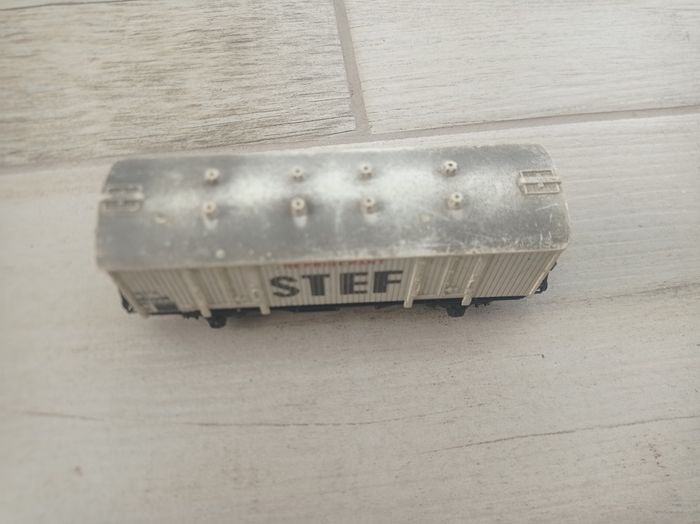 Wagon miniature refrigerant STEF - MECCANO - photo numéro 2