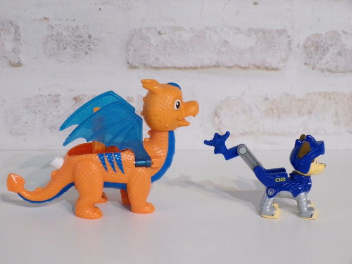 Dragon Draco et Chaze - Paw Patrol - Pat Patrouille (J30) - photo numéro 3