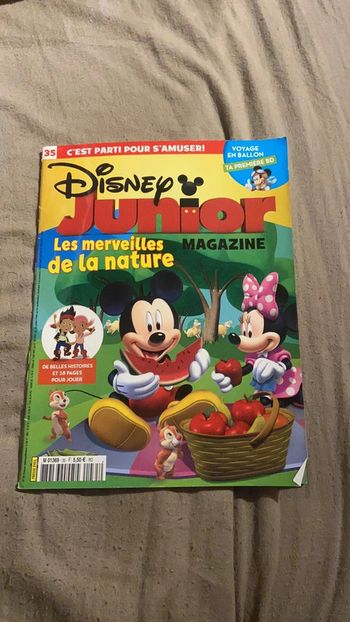 Magazine Disney junior de jeux et d’histoire