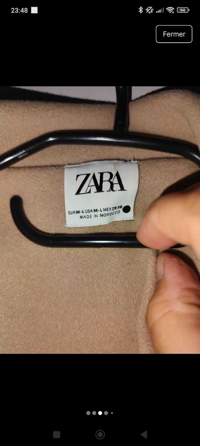 Veste femme Zara M-L - photo numéro 3