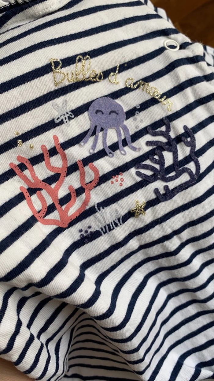 Pyjama 🌊 marinière - photo numéro 3