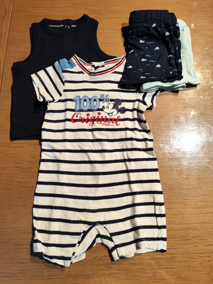 Lot garçon été taille 9 mois