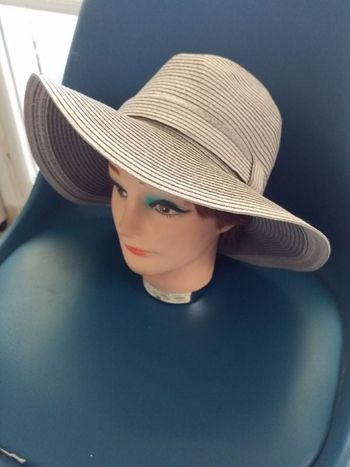 Chapeau gris taille 56 neuf