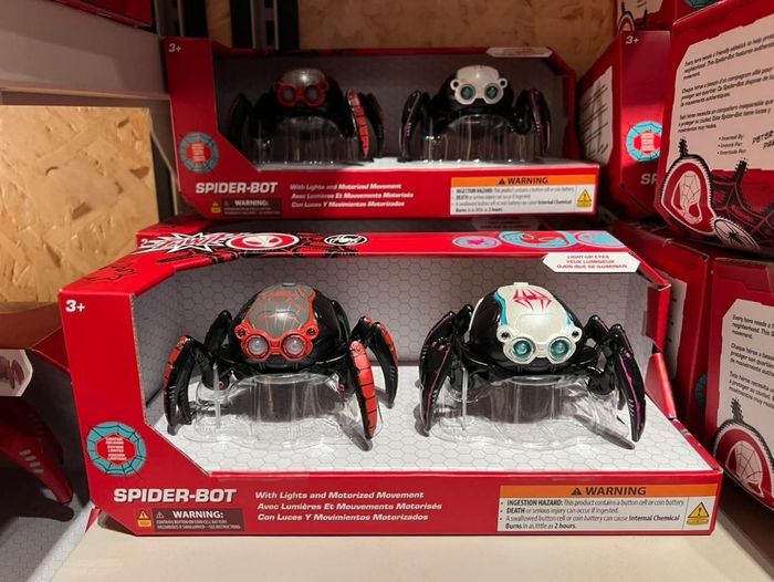 Spider-Bot avec lumières et mouvement