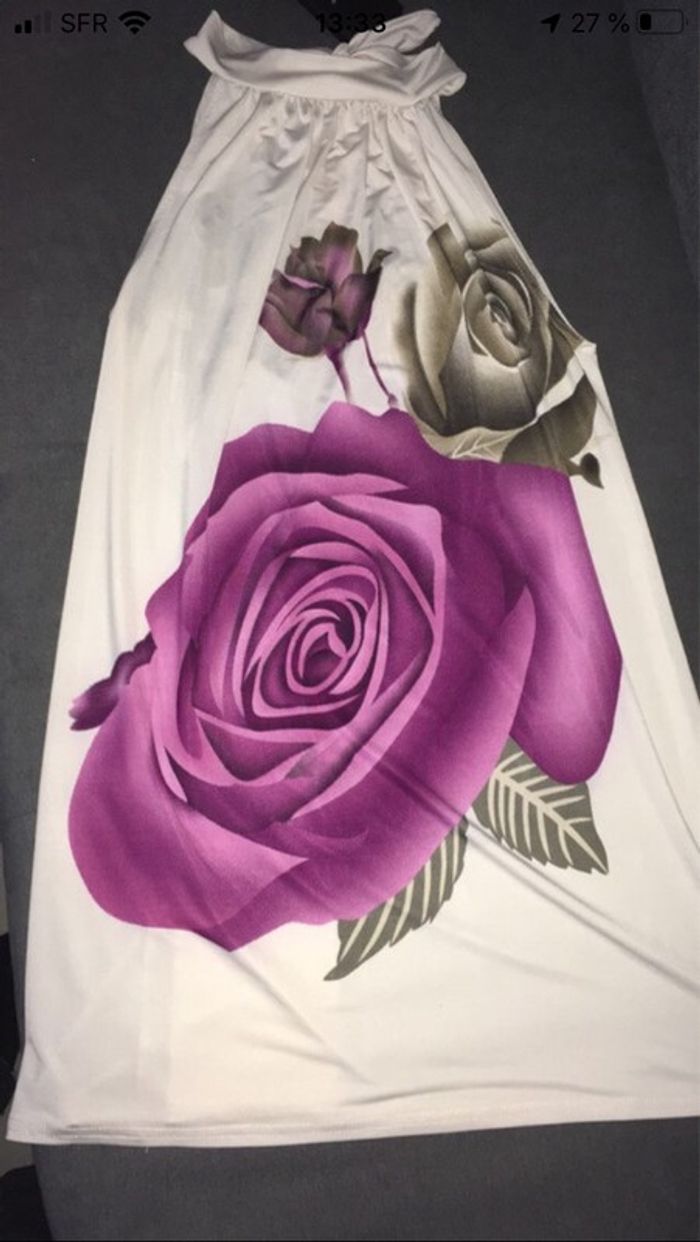 Robe fleurs