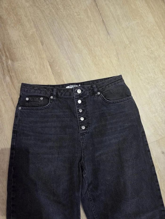 Jeans Na-kd noir taille M - photo numéro 3