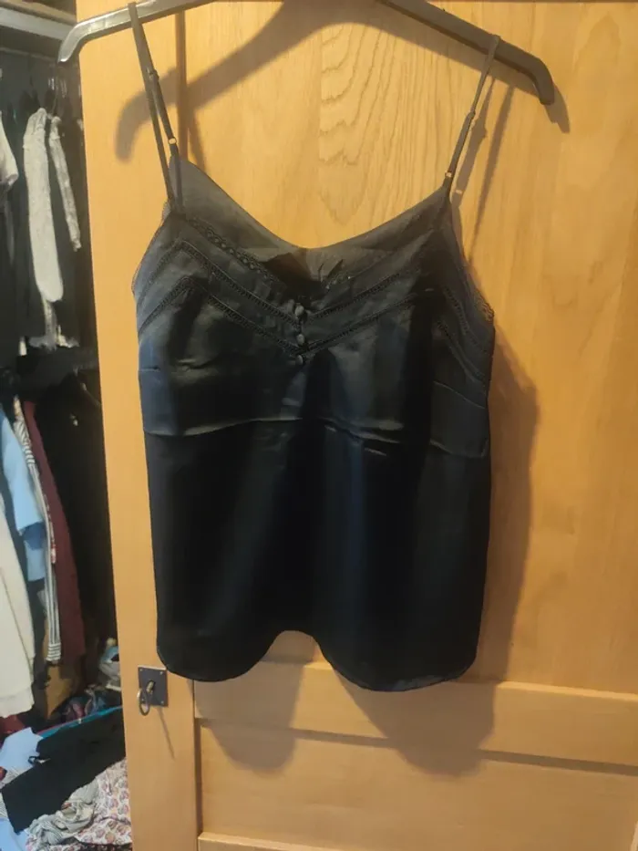 Débardeur noir Kiabi s
