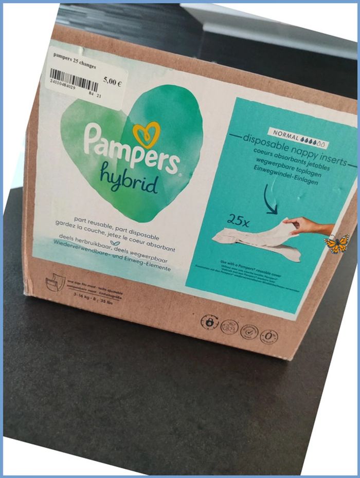 Pampers hybrid / 25 changes