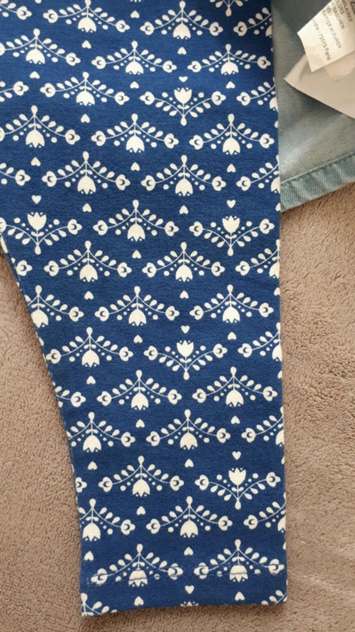 🌸 Sublime ensemble Creeks, taille 9 mois, neuf. - photo numéro 3