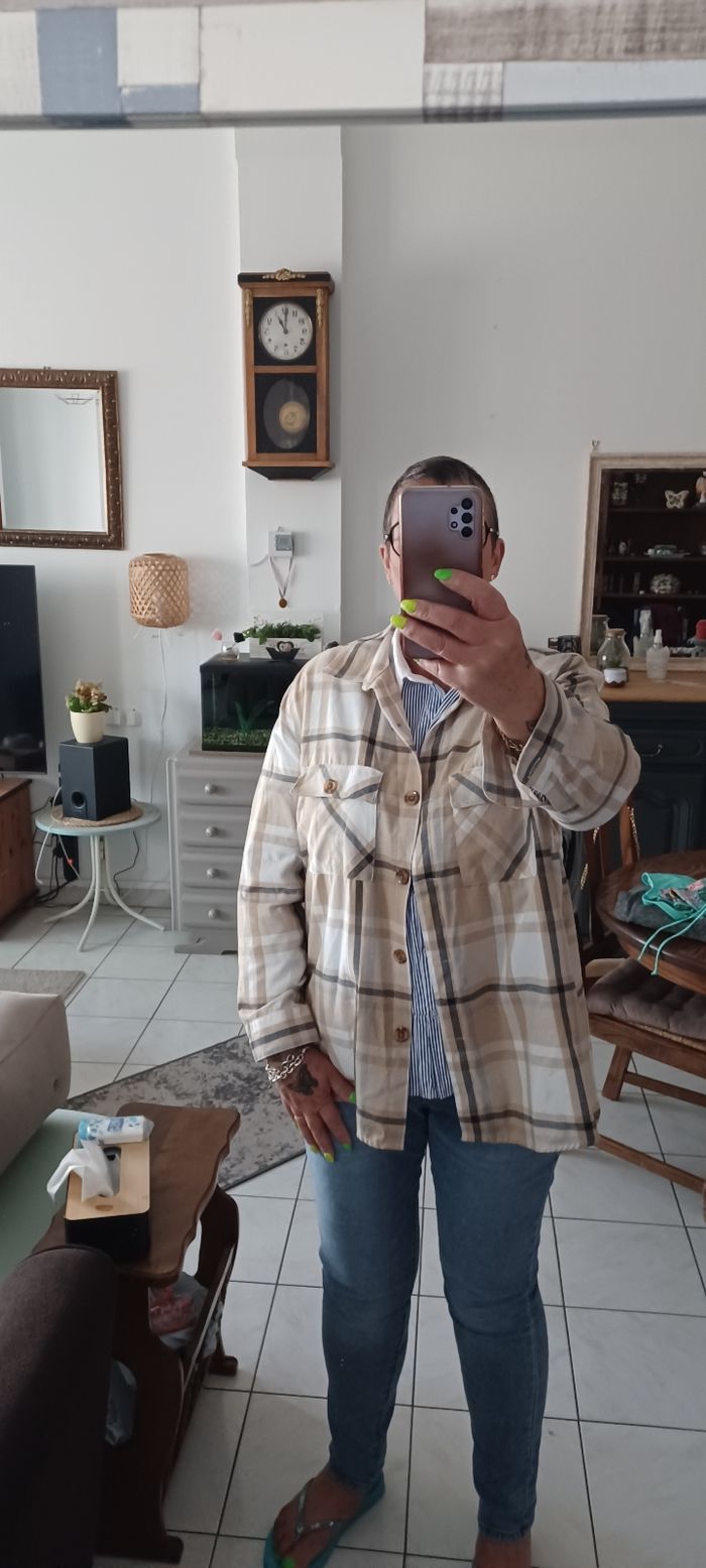 Très belle veste chemise femme T XL - photo numéro 5