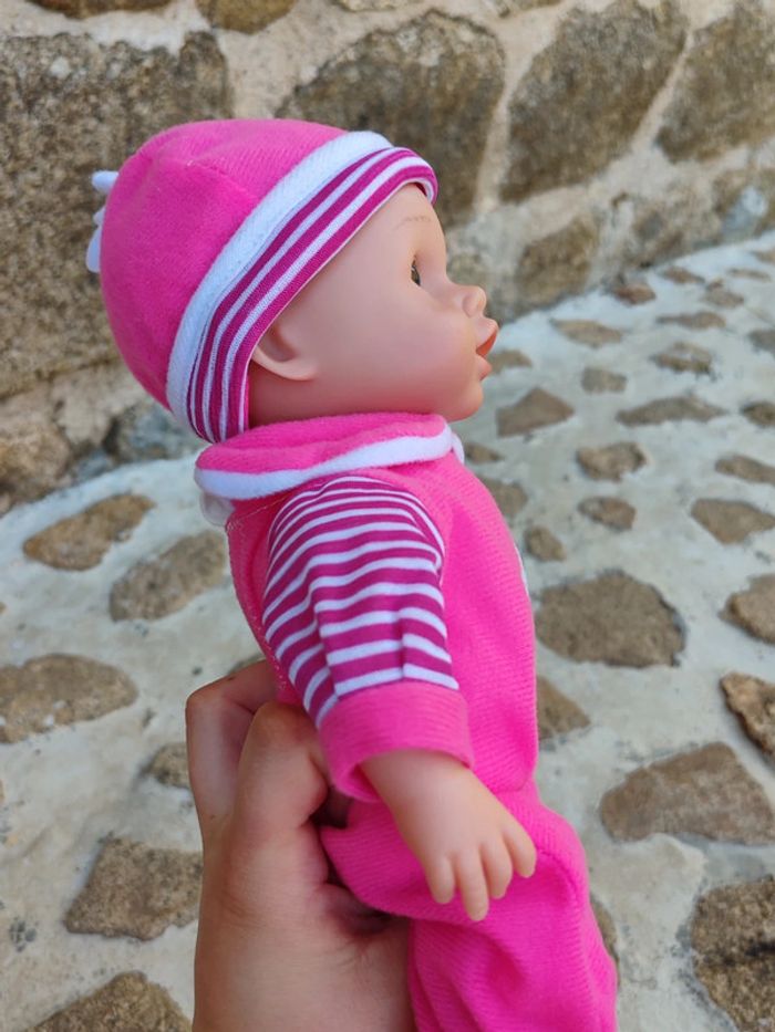 Bébé poupon rose - photo numéro 5