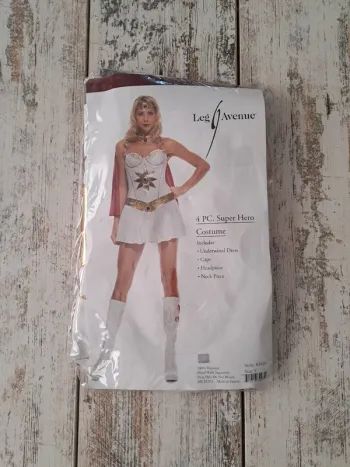 déguisement/costume femme Super Hero 4pc