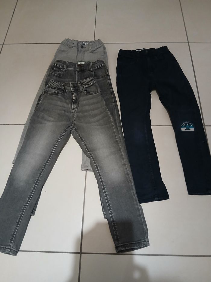 Lot de 4 jean’s garçon 6 ans - photo numéro 2