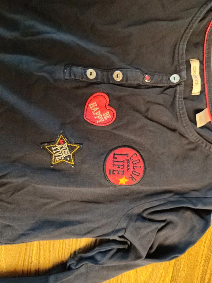 T-shirt manches longues Okaïdi 14 ans - photo numéro 3