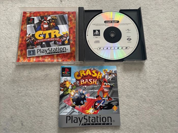 Crash Bash Jeu PS1 Complet FR - photo numéro 2