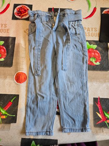 Lot de 6 jean fille 4 ans