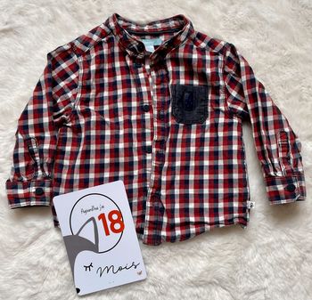 Chemise manches longues