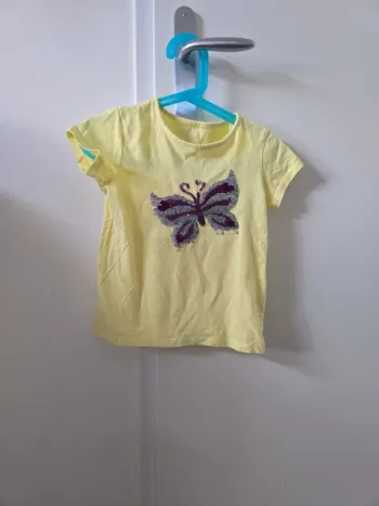 T-shirt fille taille 5ans inextenso