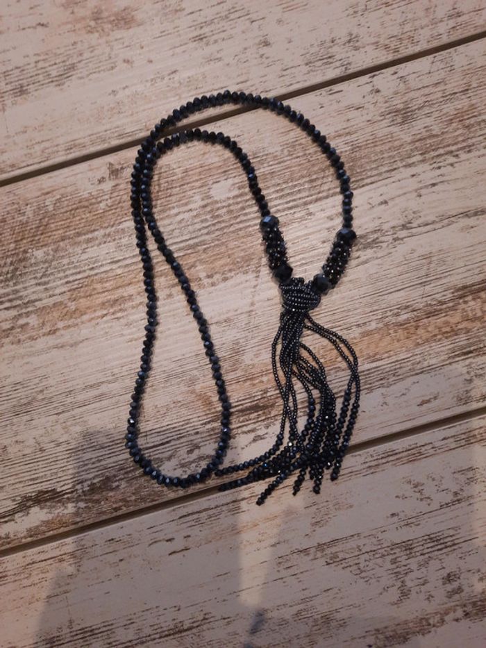 Collier perles scintillantes - photo numéro 2