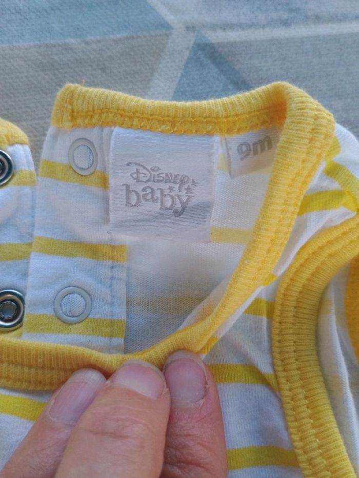 Lot de 6 barboteuses Disney Baby 9 mois - photo numéro 5
