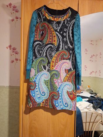 Robe desigual manches longues
