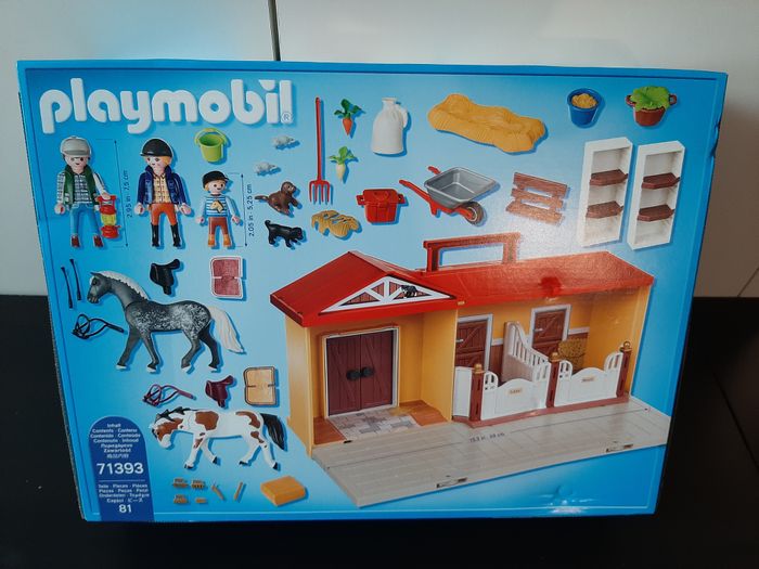 playmobil country 71393 neuf jamais ouvert  81 pièces  4-10 ans - photo numéro 3