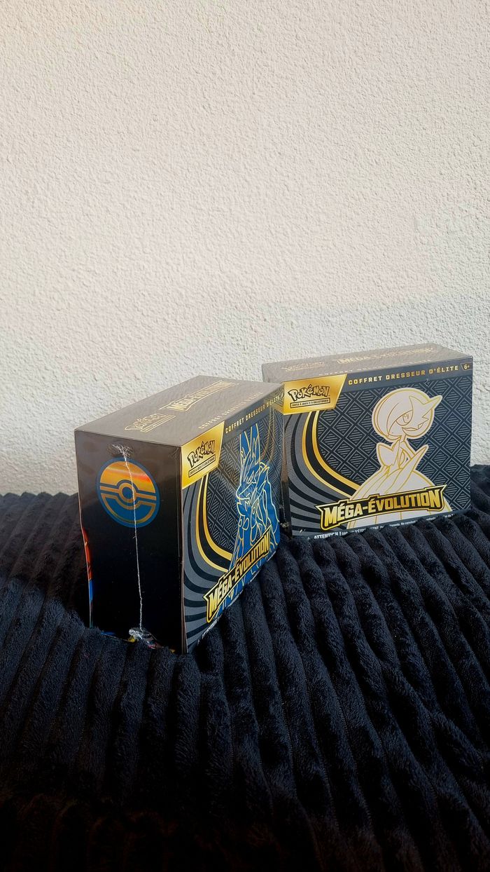 ETB Pokémon Méga Évolution – Méga Lucario & Méga Gardevoir PACK - photo numéro 3