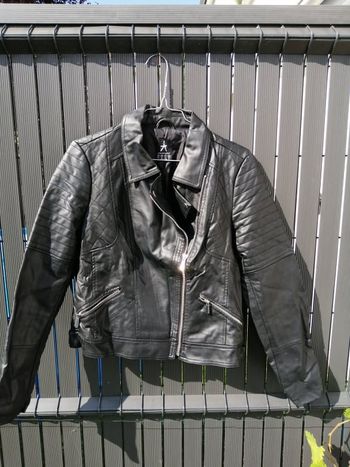 manteau simili cuir 40 atmosphère