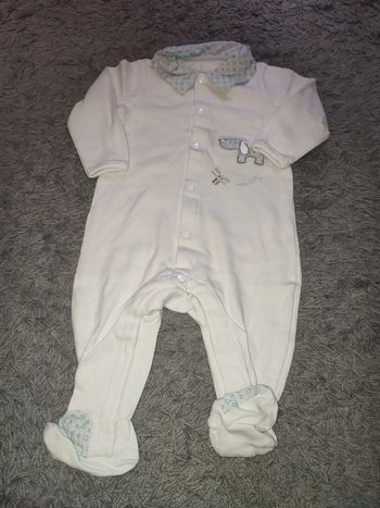 pyjama bébé blanc