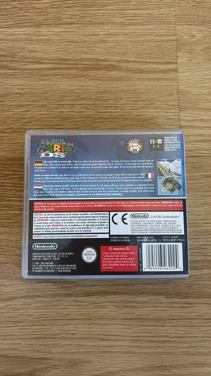 Jeu Nintendo DS Super Mario 64 - photo numéro 3
