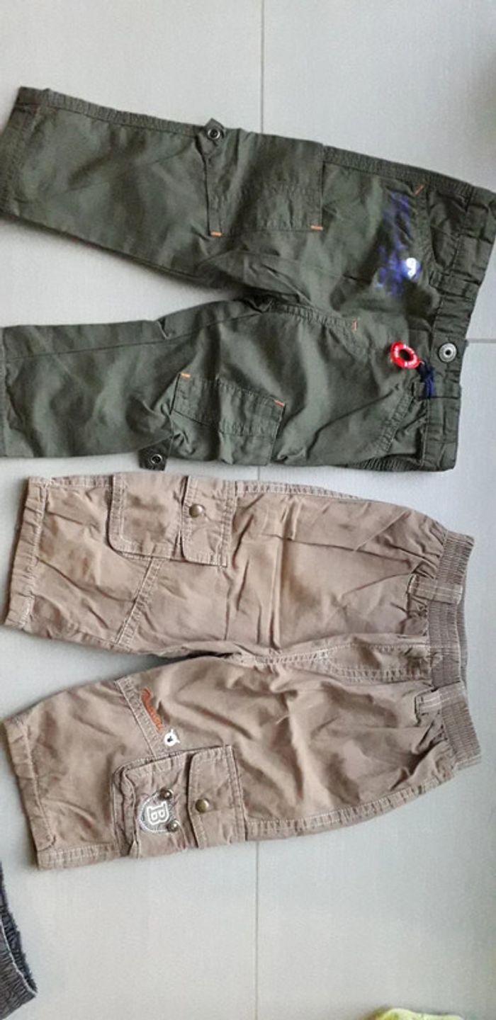 Lot de 5 pantalons garçon 12 mois - photo numéro 3
