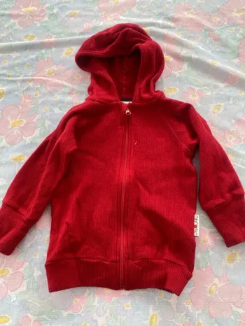 Gilet zip veste jacket cramberry m/l manymonths