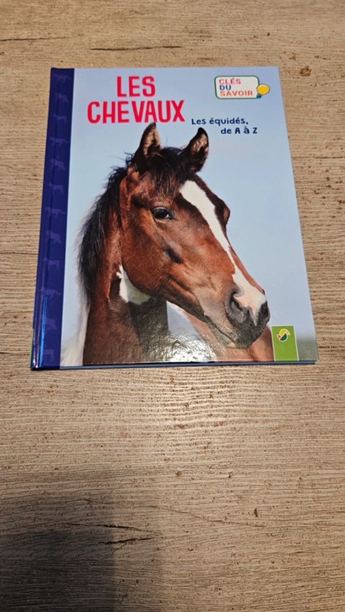 Livre illustré Les équidés, de A à Z, Clés du savoir, neuf