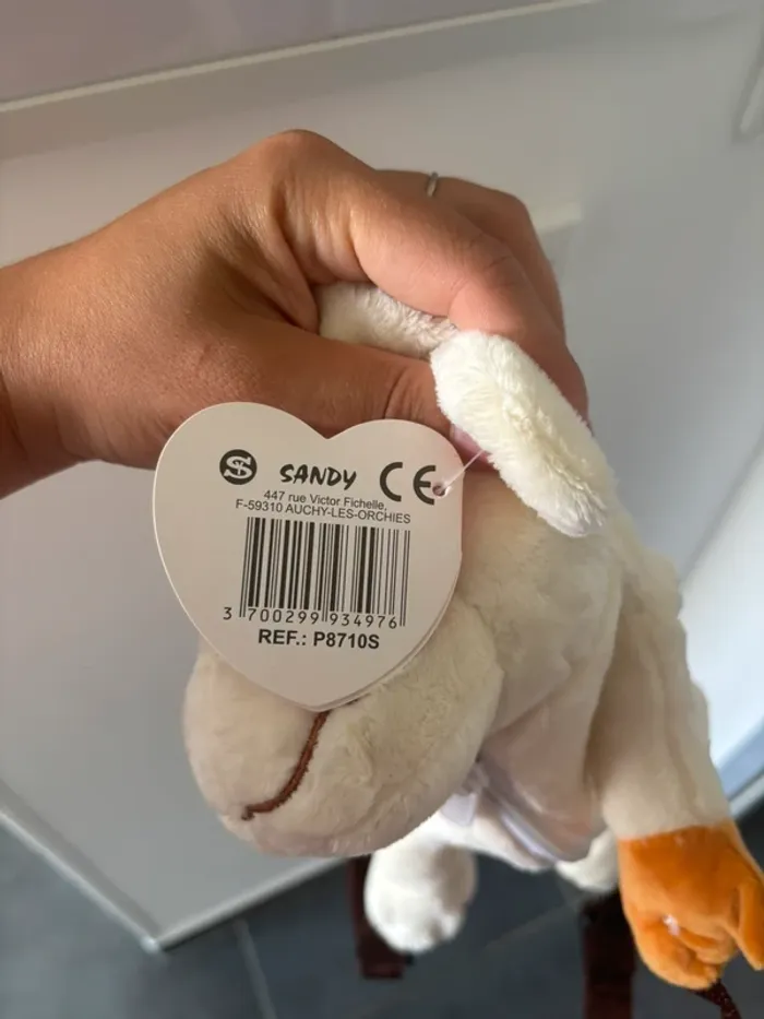 Sac à dos singe blanc cassé neuf - photo numéro 5