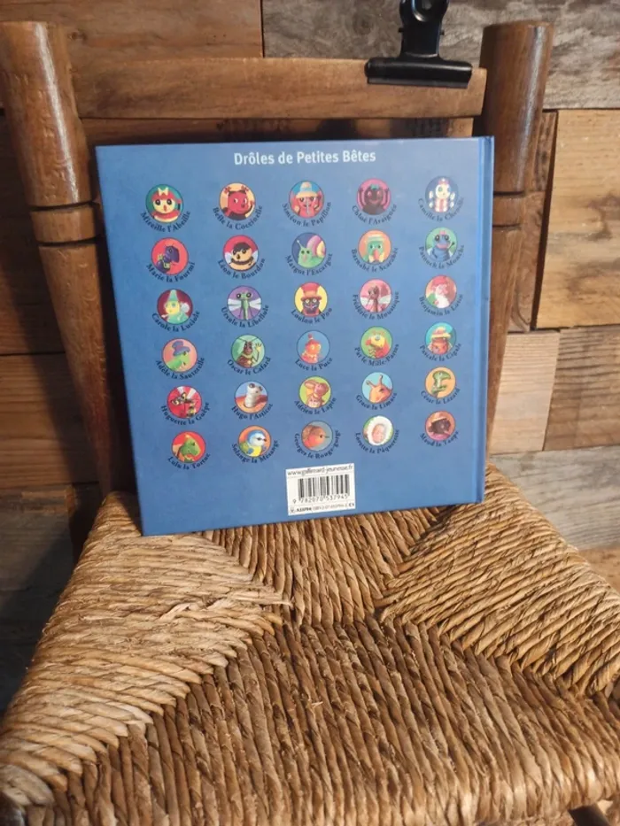 Livre Les drôles de petites bêtes Benjamin le père noël du jardin tbe - photo numéro 4