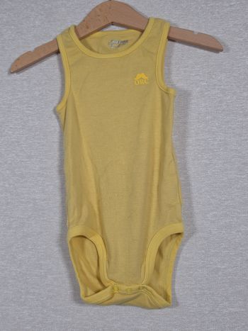Body sans manche jaune orchestra 23 mois 86 cm 