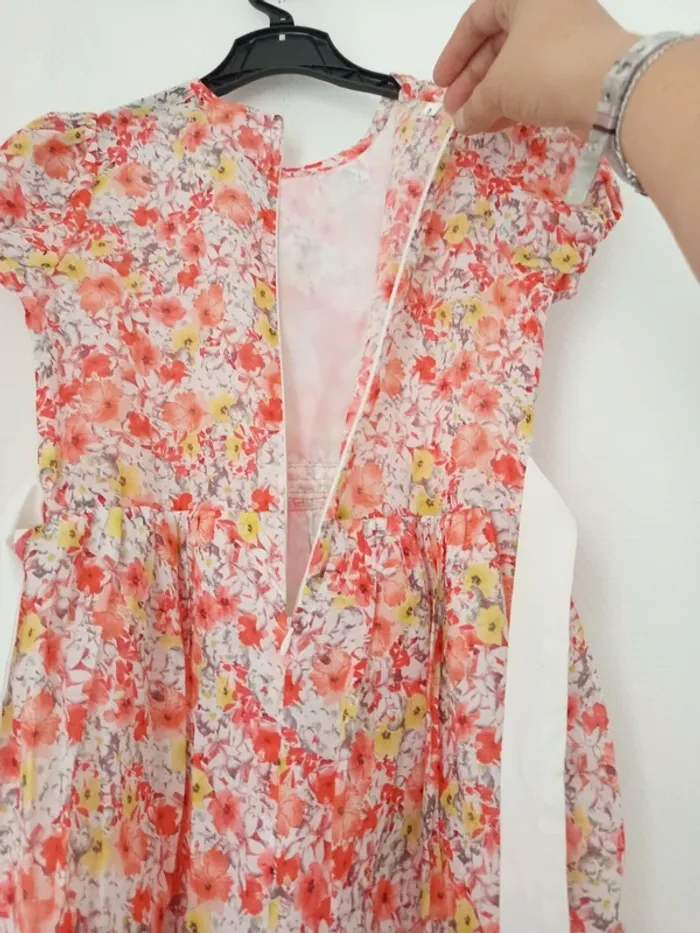 Robe d'été à fleurs vintage fille w - photo numéro 7