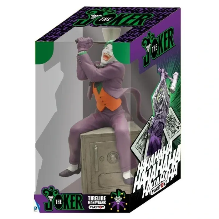 🃏 Figurine-Tirelire The Joker – Plastoy DC Comics | Spécial Noël 🎄 - photo numéro 2