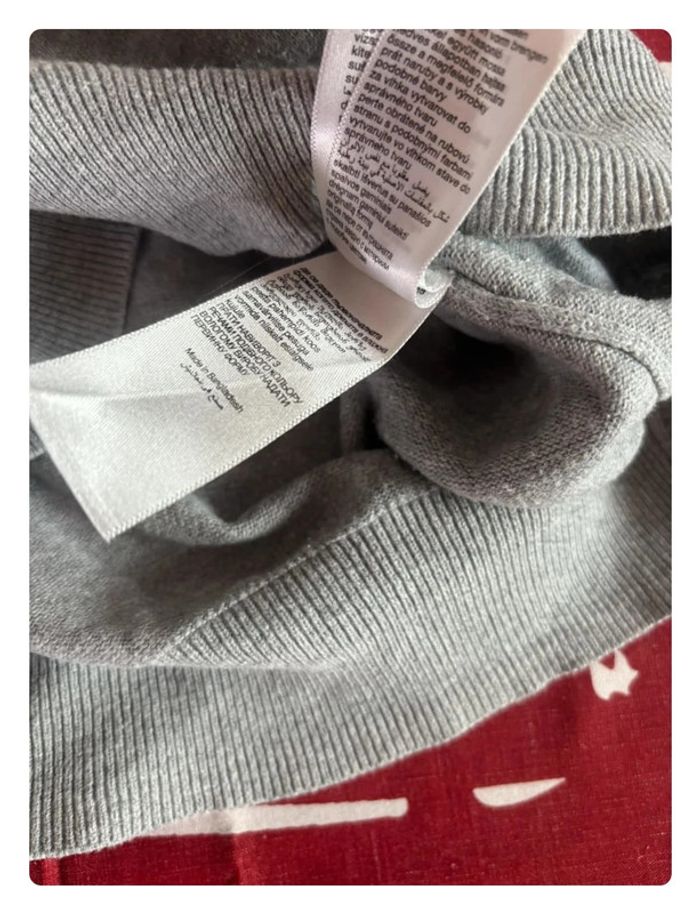 Sweat col V Celii taille S gris - photo numéro 8