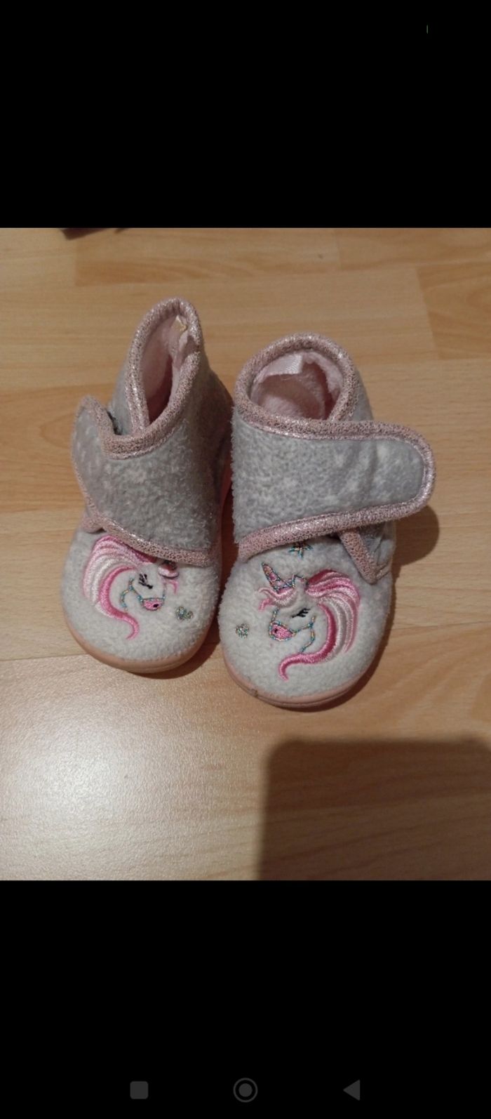 Bottillons bébé fille licorne