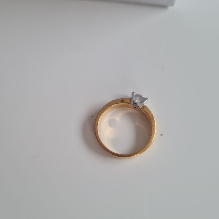 Belle bague en plaque or - photo numéro 4